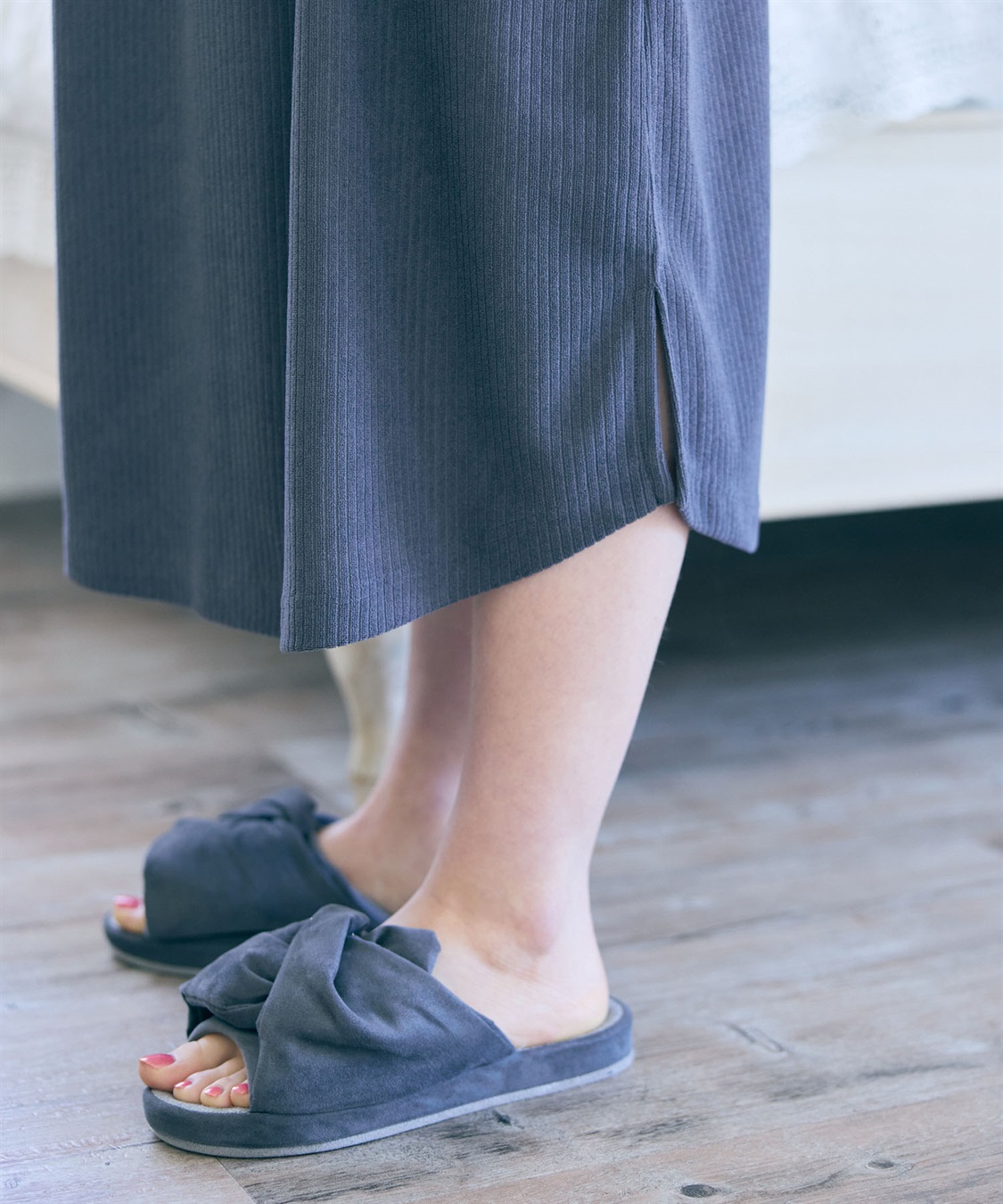 chara station 【PEANUTS/ピーナッツ】SNOOPY/スヌーピーパイルリブルームウェアワンピース（上下別売り）_sub_12