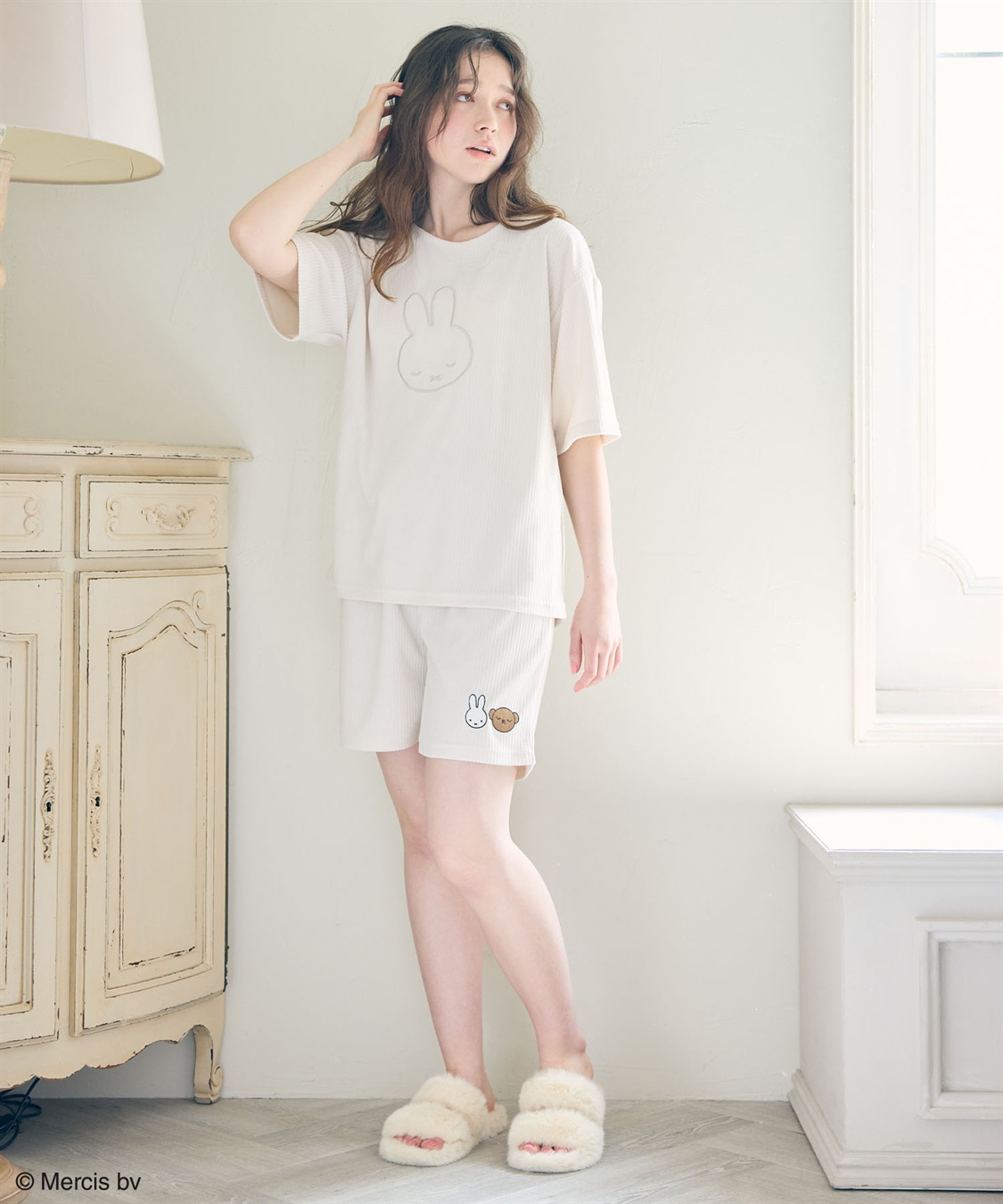 chara station 【miffy/ミッフィー】パイルリブルームウェアハーフパンツ（上下別売り）_sub_7