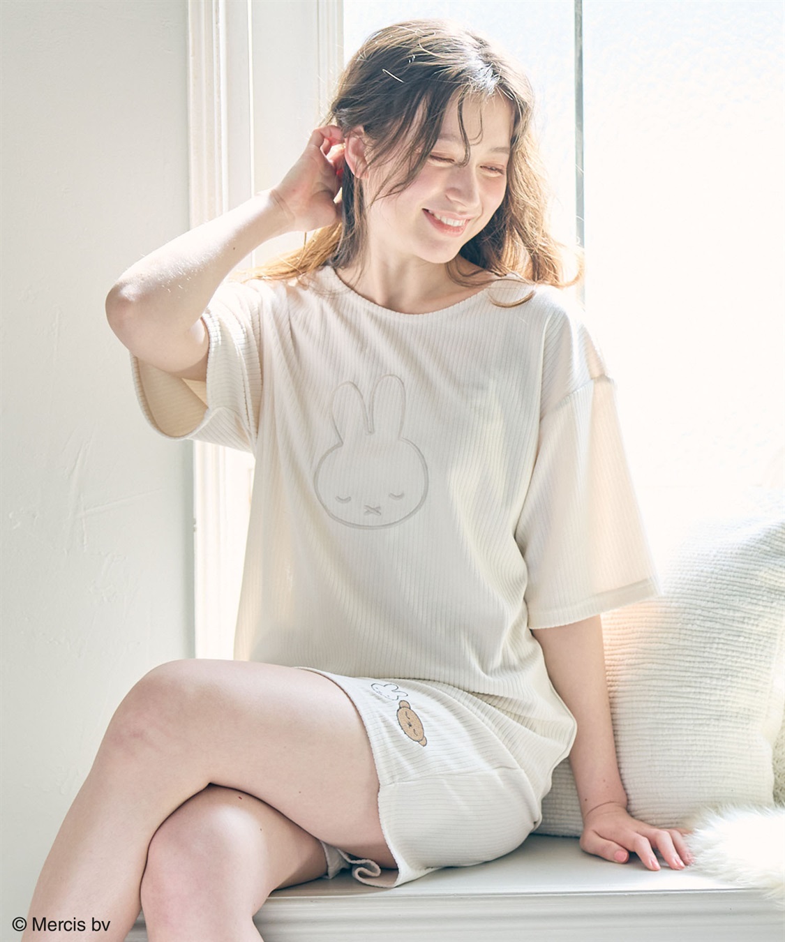 chara station 【miffy/ミッフィー】パイルリブルームウェアハーフパンツ（上下別売り）_sub_10