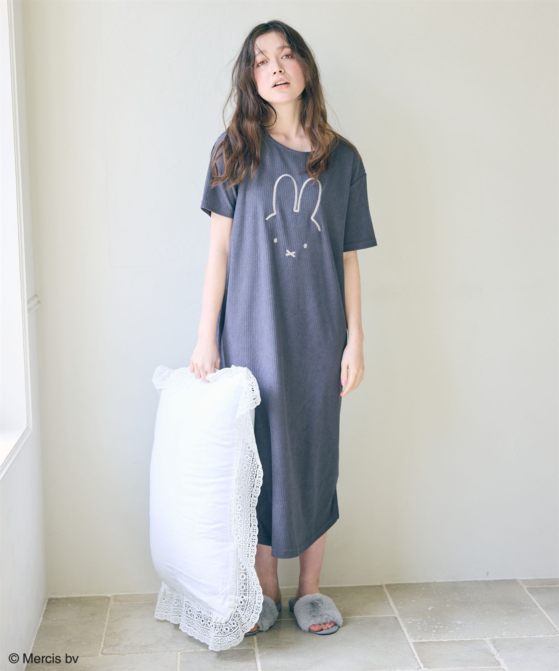 ルームウェア ⭐️モコモコ⭐️ミッフィー ワンピース miffy/ミッフィー】もこもこルームウェアワンピース chara