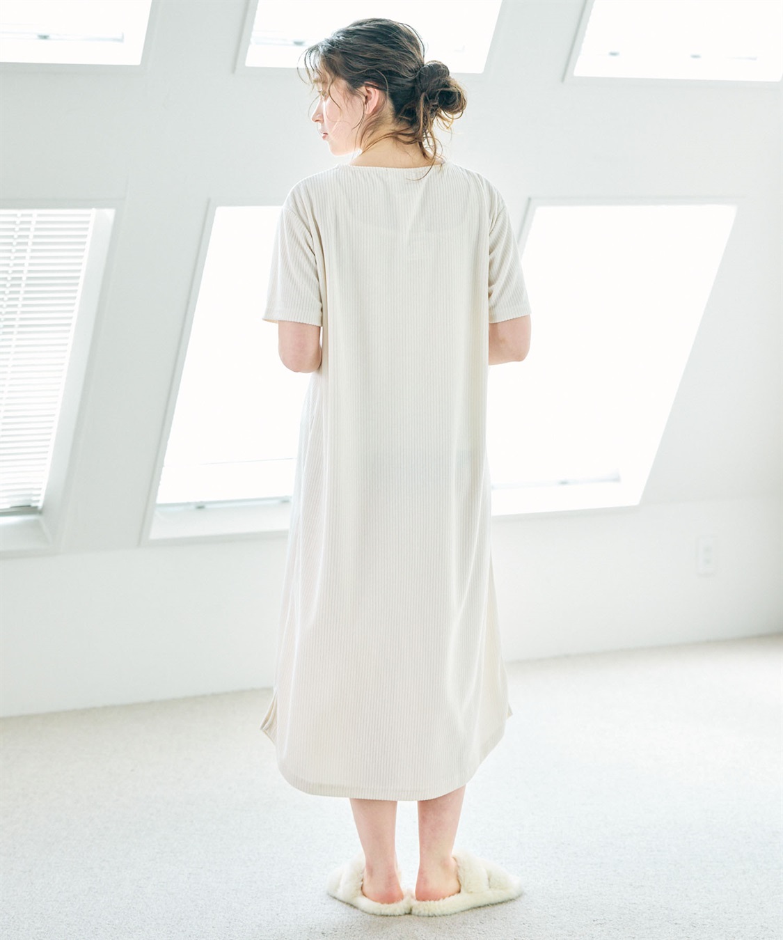 Life Style by cross marche 【miffy/ミッフィー】パイルリブワンピース/ルームウェア◆別注◆（2026SS）_sub_15