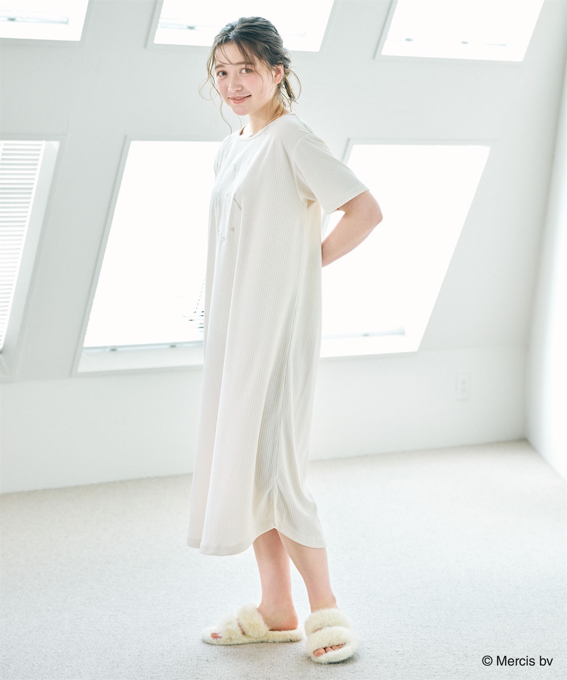 Life Style by cross marche 【miffy/ミッフィー】パイルリブワンピース/ルームウェア◆別注◆（2026SS）_sub_16