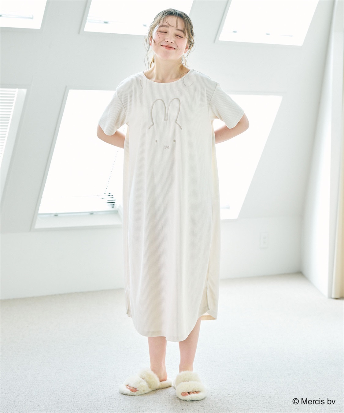Life Style by cross marche 【miffy/ミッフィー】パイルリブワンピース/ルームウェア◆別注◆（2026SS）_sub_17