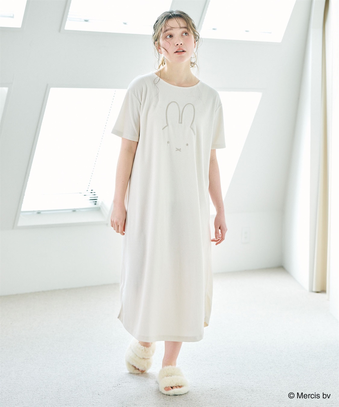 Life Style by cross marche 【miffy/ミッフィー】パイルリブワンピース/ルームウェア◆別注◆（2026SS）_sub_18