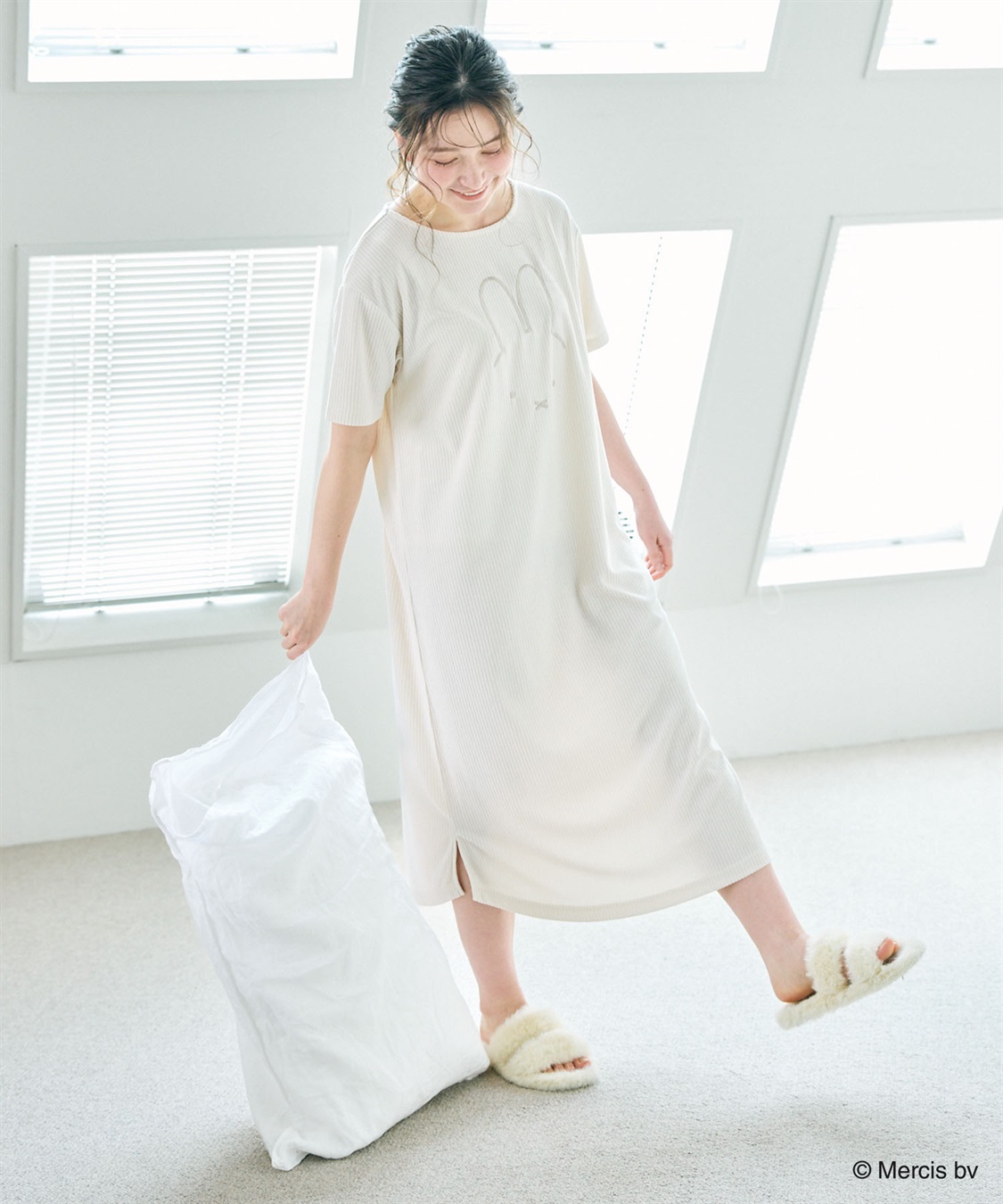 Life Style by cross marche 【miffy/ミッフィー】パイルリブワンピース/ルームウェア◆別注◆（2026SS）_sub_20