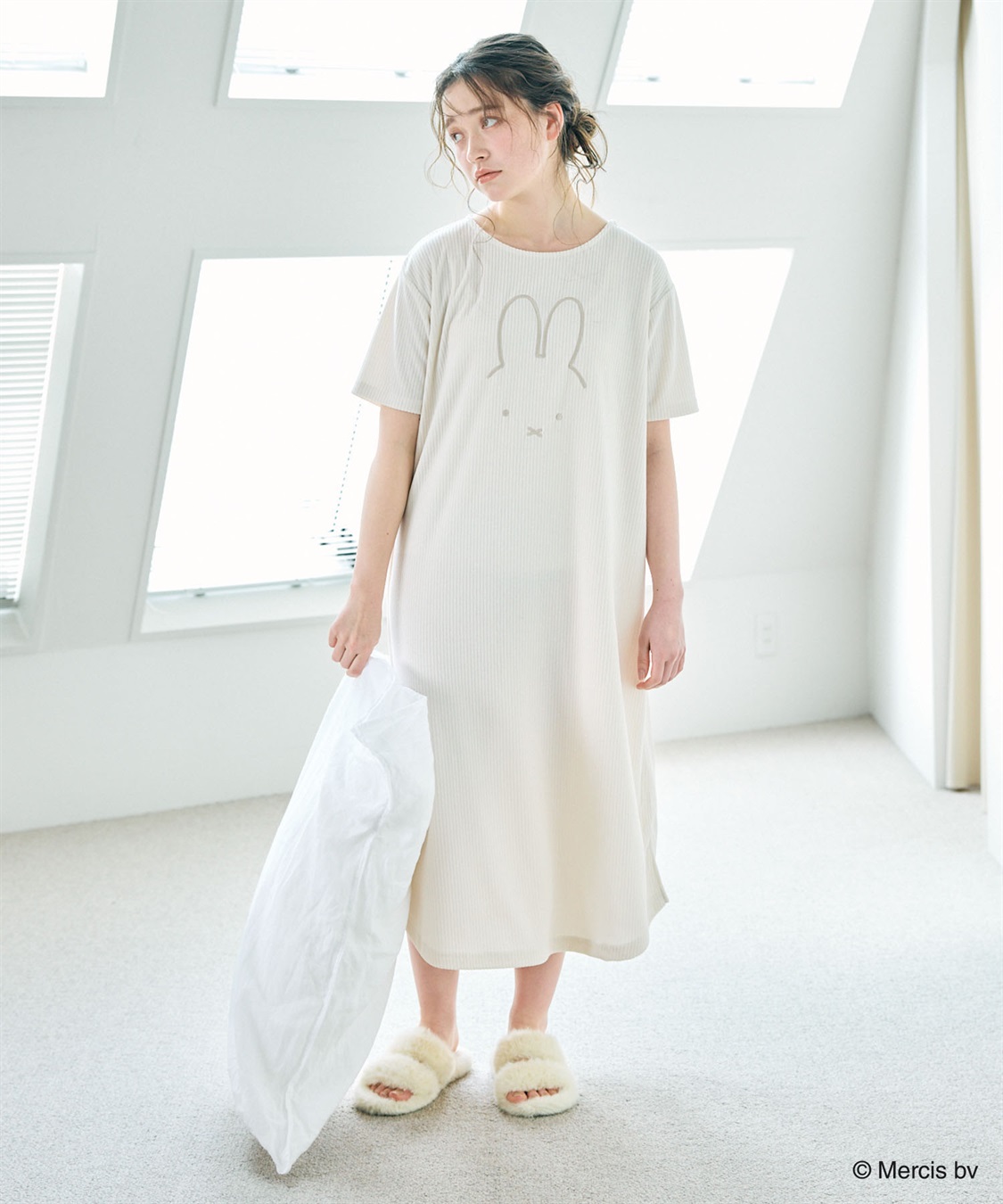 Life Style by cross marche 【miffy/ミッフィー】パイルリブワンピース/ルームウェア◆別注◆（2026SS）_sub_21