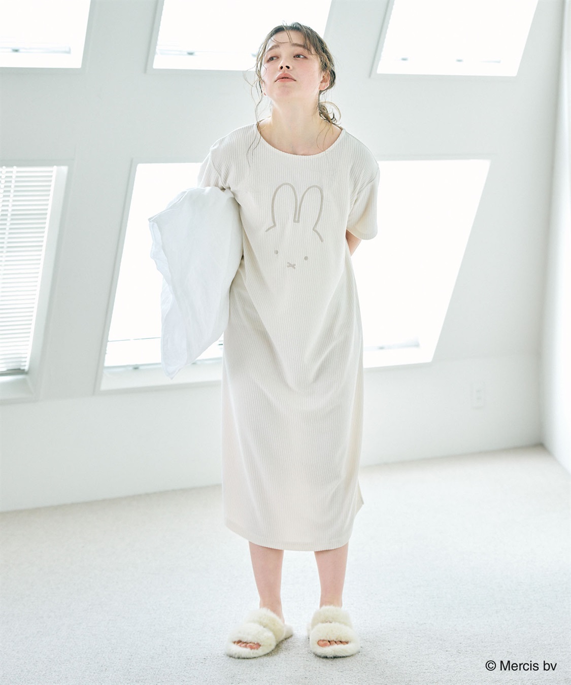 Life Style by cross marche 【miffy/ミッフィー】パイルリブワンピース/ルームウェア◆別注◆（2026SS）_sub_22