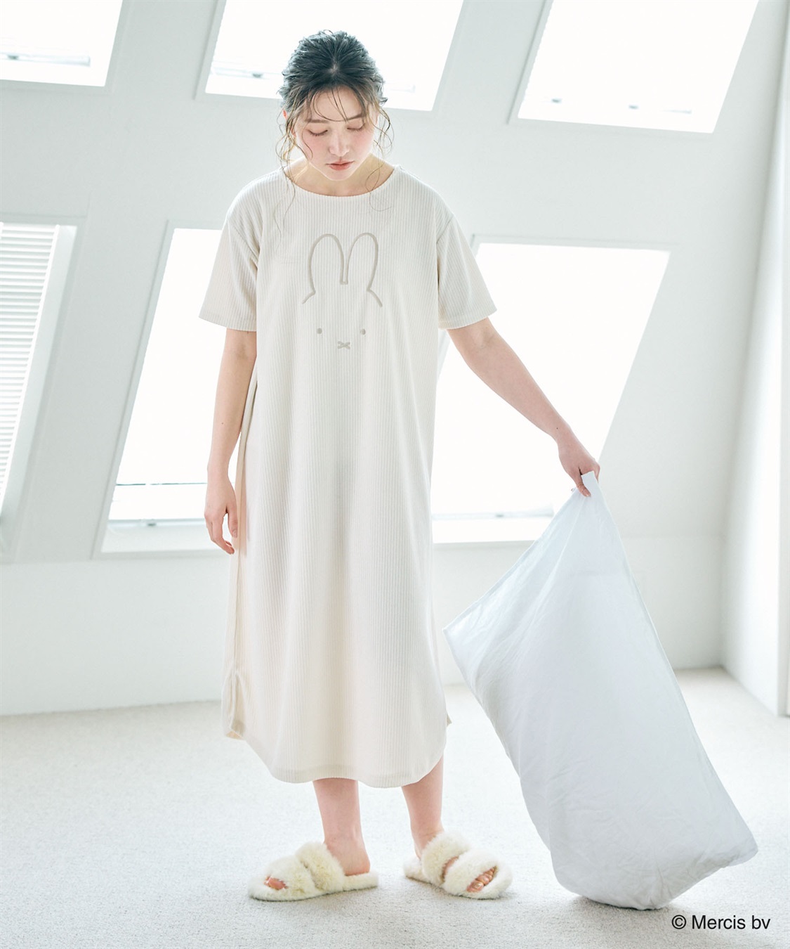 Life Style by cross marche 【miffy/ミッフィー】パイルリブワンピース/ルームウェア◆別注◆（2026SS）_sub_23