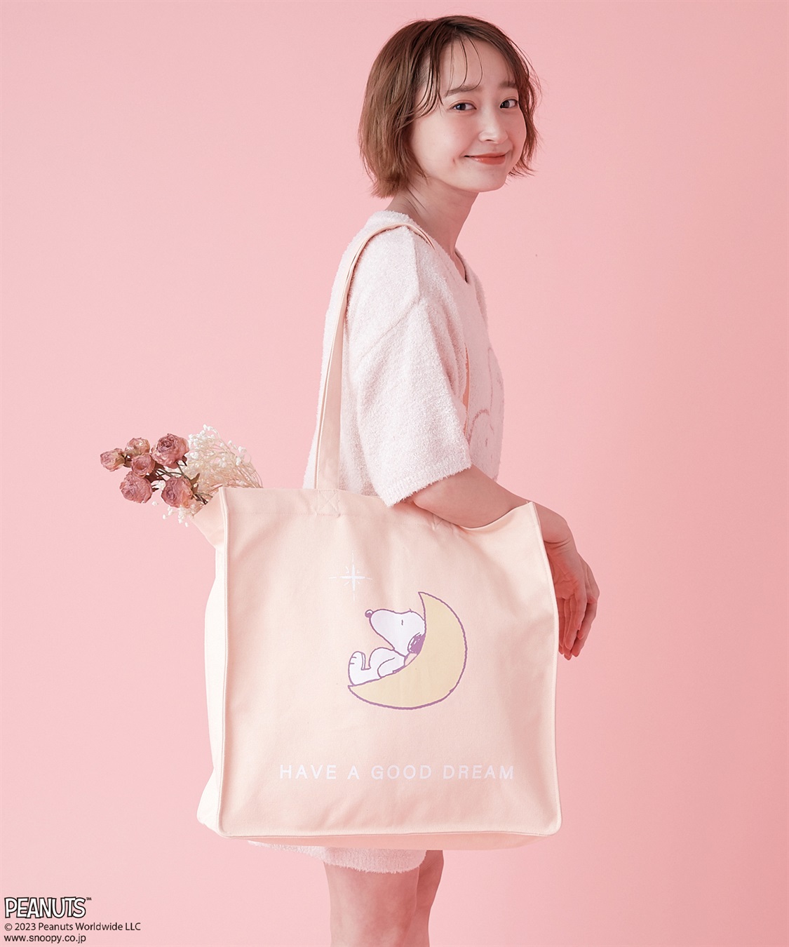 ピーナッツ/PEANUTS】スヌーピーBAG Life Style by cross marche