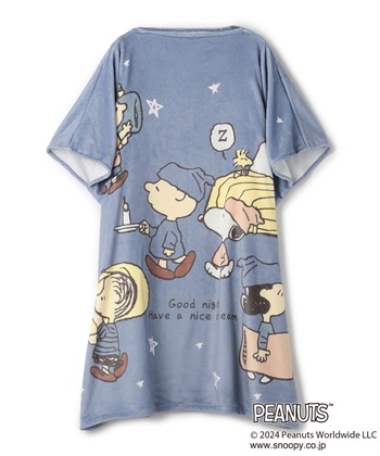Life Style by cross marche 【PEANUTS/ピーナッツ】スヌーピーSLEEPデザインあったかウェア_subthumb_17