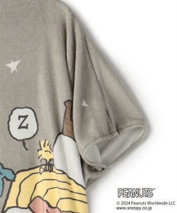 Life Style by cross marche 【PEANUTS/ピーナッツ】スヌーピーSLEEPデザインあったかウェア_subthumb_20