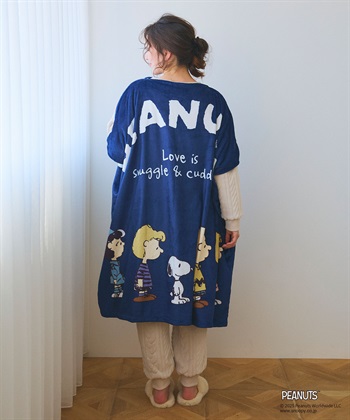 Life Style by cross marche 【PEANUTS/ピーナッツ】スヌーピーと仲間たち あったか着るフリースウェア_subthumb_19