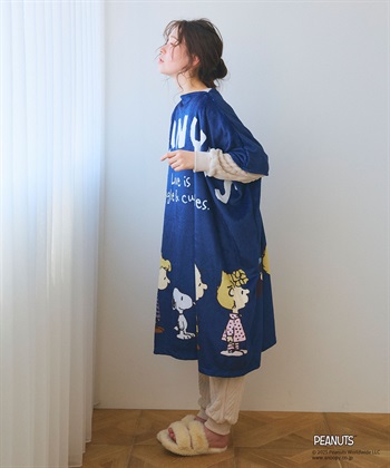 Life Style by cross marche 【PEANUTS/ピーナッツ】スヌーピーと仲間たち あったか着るフリースウェア_subthumb_20