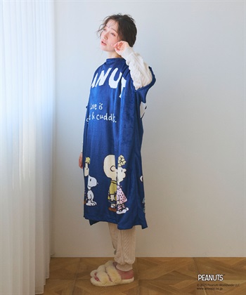 Life Style by cross marche 【PEANUTS/ピーナッツ】スヌーピーと仲間たち あったか着るフリースウェア_subthumb_21