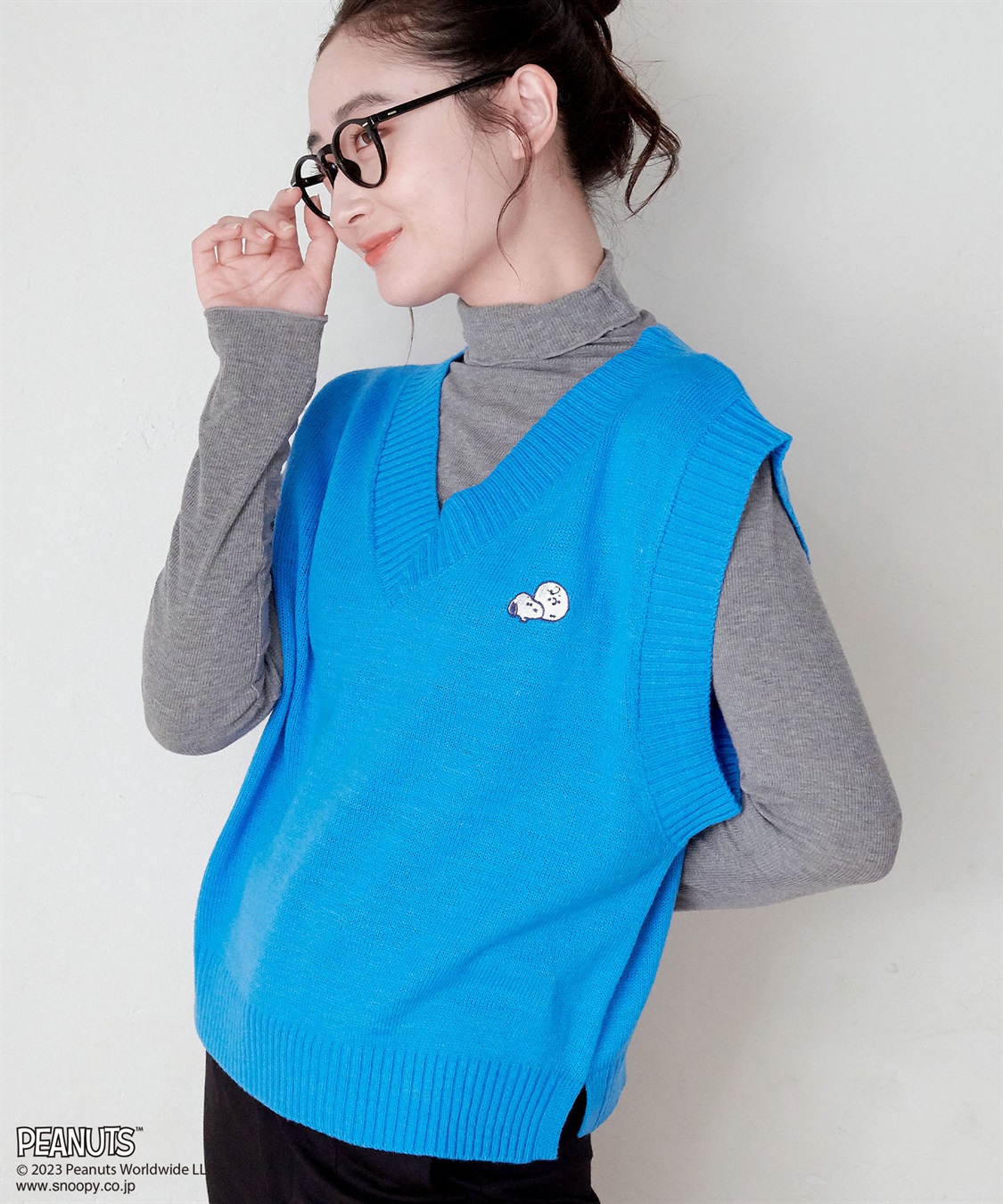 chara station 【ピーナッツ/PEANUTS】スヌーピー刺繍ベスト_sub_19