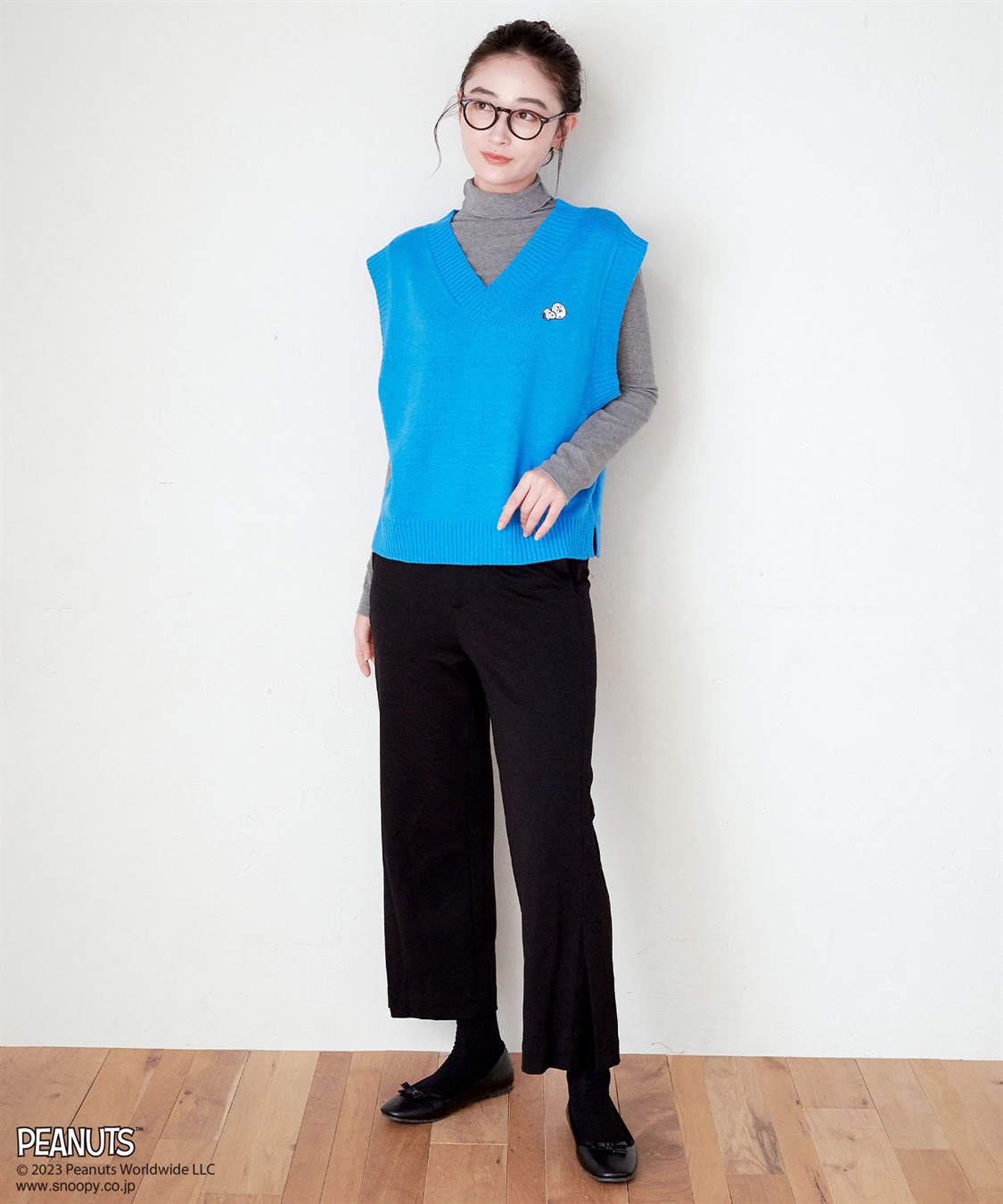chara station 【ピーナッツ/PEANUTS】スヌーピー刺繍ベスト_sub_21