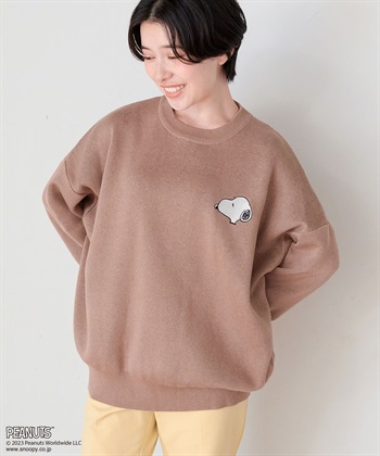 Life Style by cross marche 【週末限定SALE】【ピーナッツ/PEANUTS】スヌーピービックプリントジャガードニット_subthumb_2