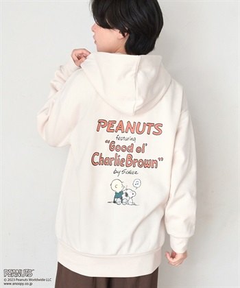 推部屋plus 【週末限定SALE】【ピーナッツ/PEANUTS】スヌーピーZIPパーカープルオーバー_subthumb_19