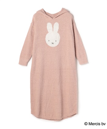 推部屋plus 【週末限定SALE】【ミッフィー/miffy】もこもこニットパーカーワンピースルームウェア_subthumb_14