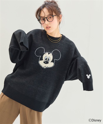 Life Style by cross marche 【Disney/ディズニー】ミッキー/フェイスニットプルオーバー_subthumb_11