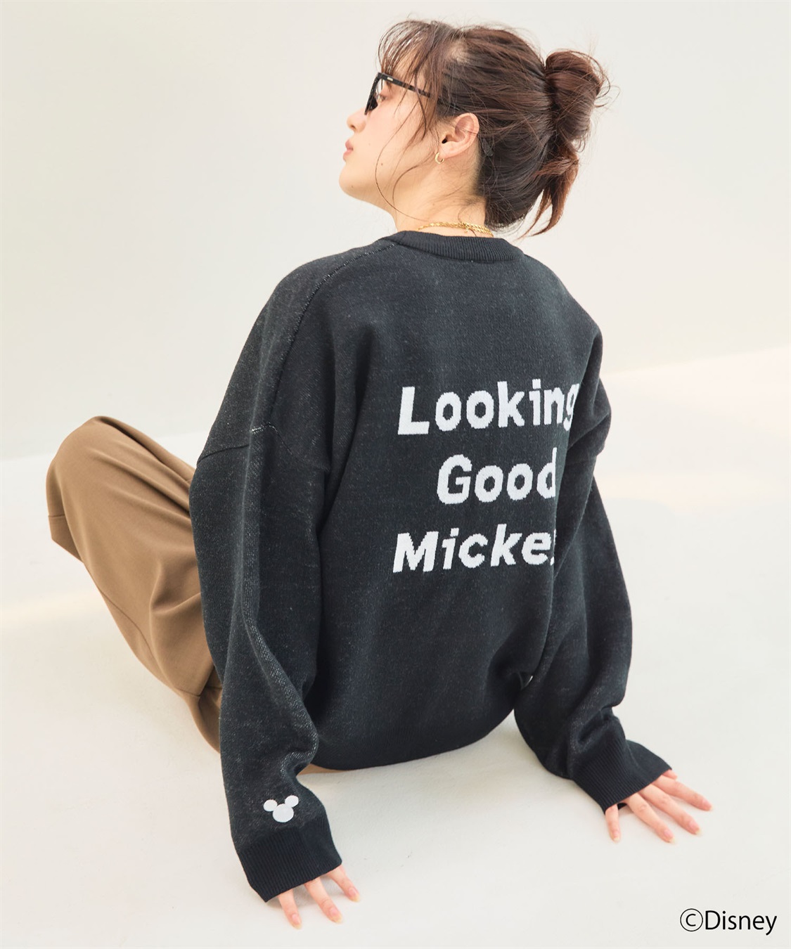 Life Style by cross marche 【Disney/ディズニー】Mickey Mouse/ミッキーマウス/ジャガードニットプルオーバー《新色追加》_sub_15