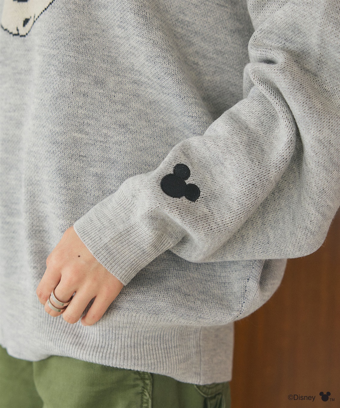 Life Style by cross marche 【Disney/ディズニー】Mickey Mouse/ミッキーマウス/ジャガードニットプルオーバー《新色追加》_sub_20