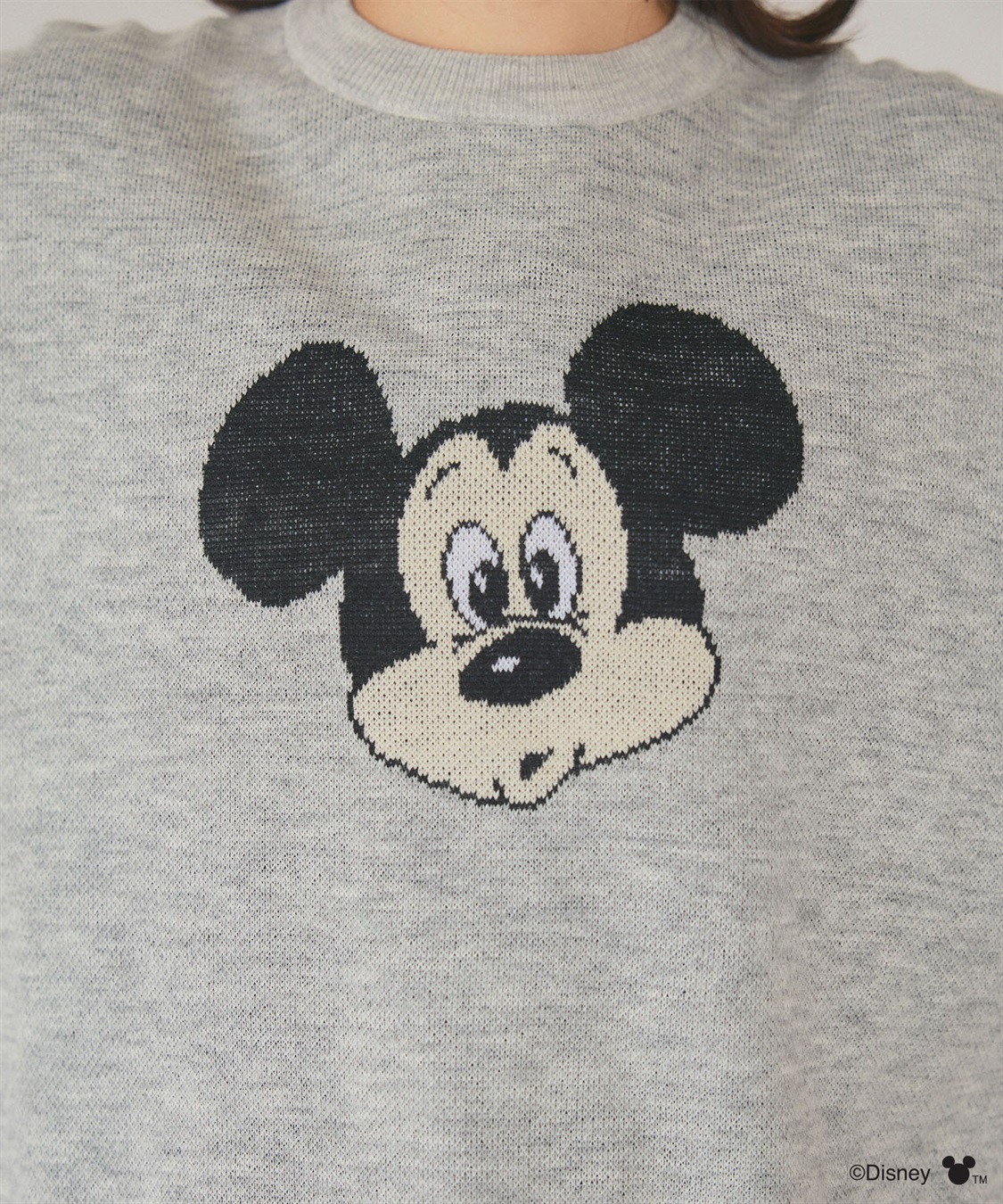 Life Style by cross marche 【Disney/ディズニー】Mickey Mouse/ミッキーマウス/ジャガードニットプルオーバー《新色追加》_sub_21