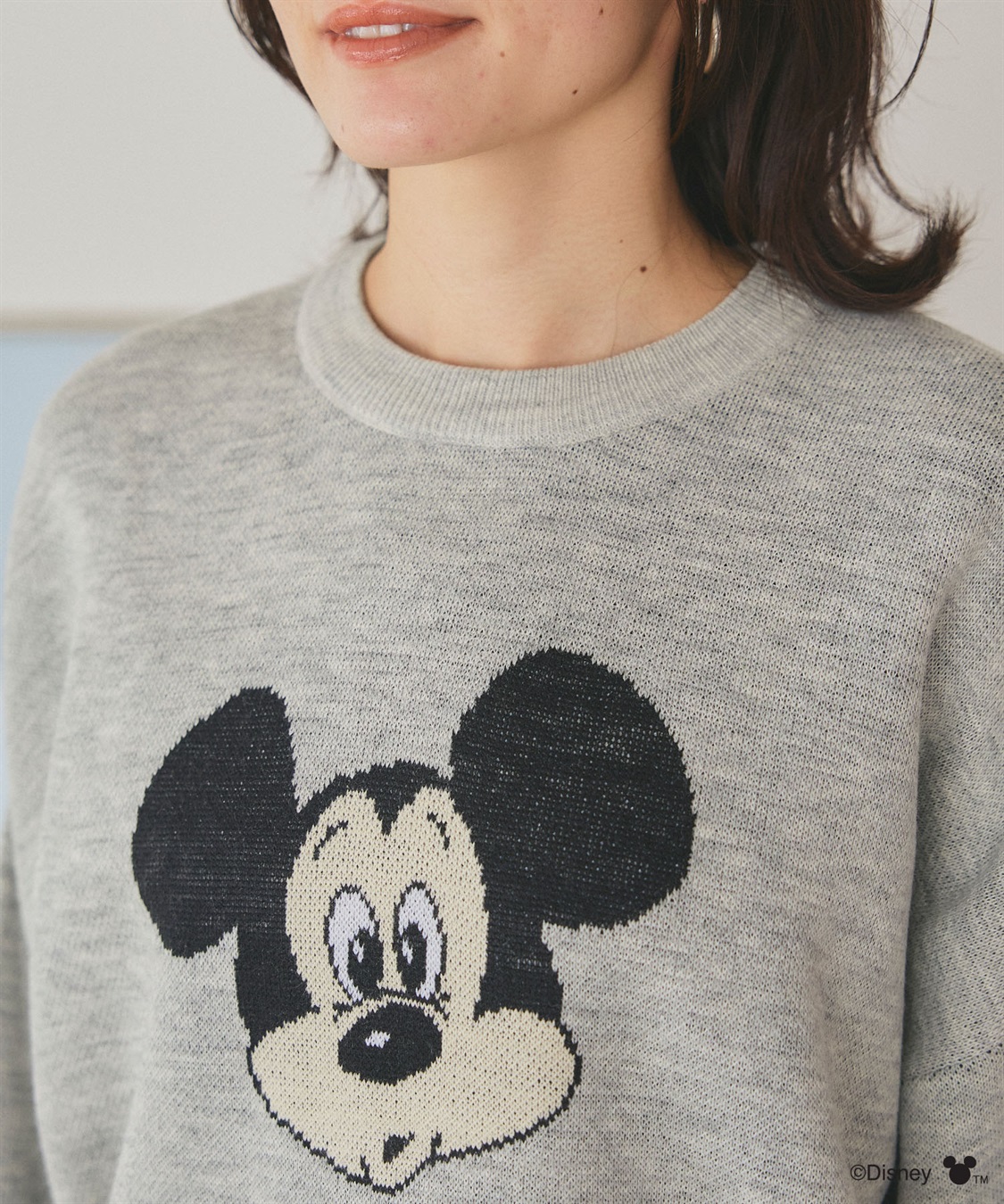Life Style by cross marche 【Disney/ディズニー】Mickey Mouse/ミッキーマウス/ジャガードニットプルオーバー《新色追加》_sub_22