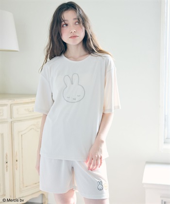 Life Style by cross marche 【ミッフィー/miffy】パイルTシャツ◆セットアップ着用可※パンツ別売り◆_subthumb_1