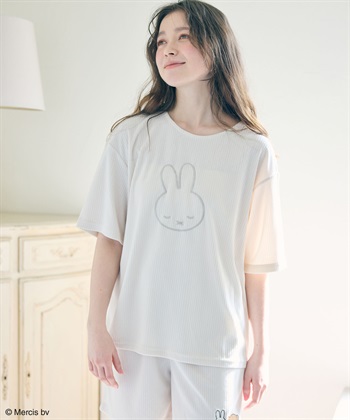 Life Style by cross marche 【週末限定SALE】【ミッフィー/miffy】パイルTシャツ◆セットアップ着用可※パンツ別売り◆《大きいサイズ有》_subthumb_2