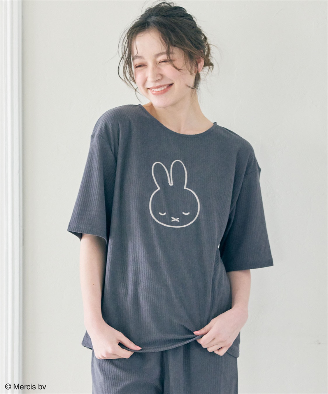 Life Style by cross marche 【miffy/ミッフィー】パイルリブルームウェアトップス（上下別売り）_sub_15