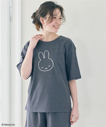 Life Style by cross marche 【ミッフィー/miffy】パイルTシャツ◆セットアップ着用可※パンツ別売り◆《大きいサイズ有》_subthumb_16