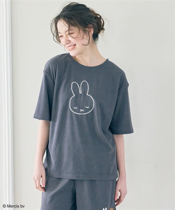 Life Style by cross marche 【ミッフィー/miffy】パイルTシャツ◆セットアップ着用可※パンツ別売り◆《大きいサイズ有》_subthumb_17