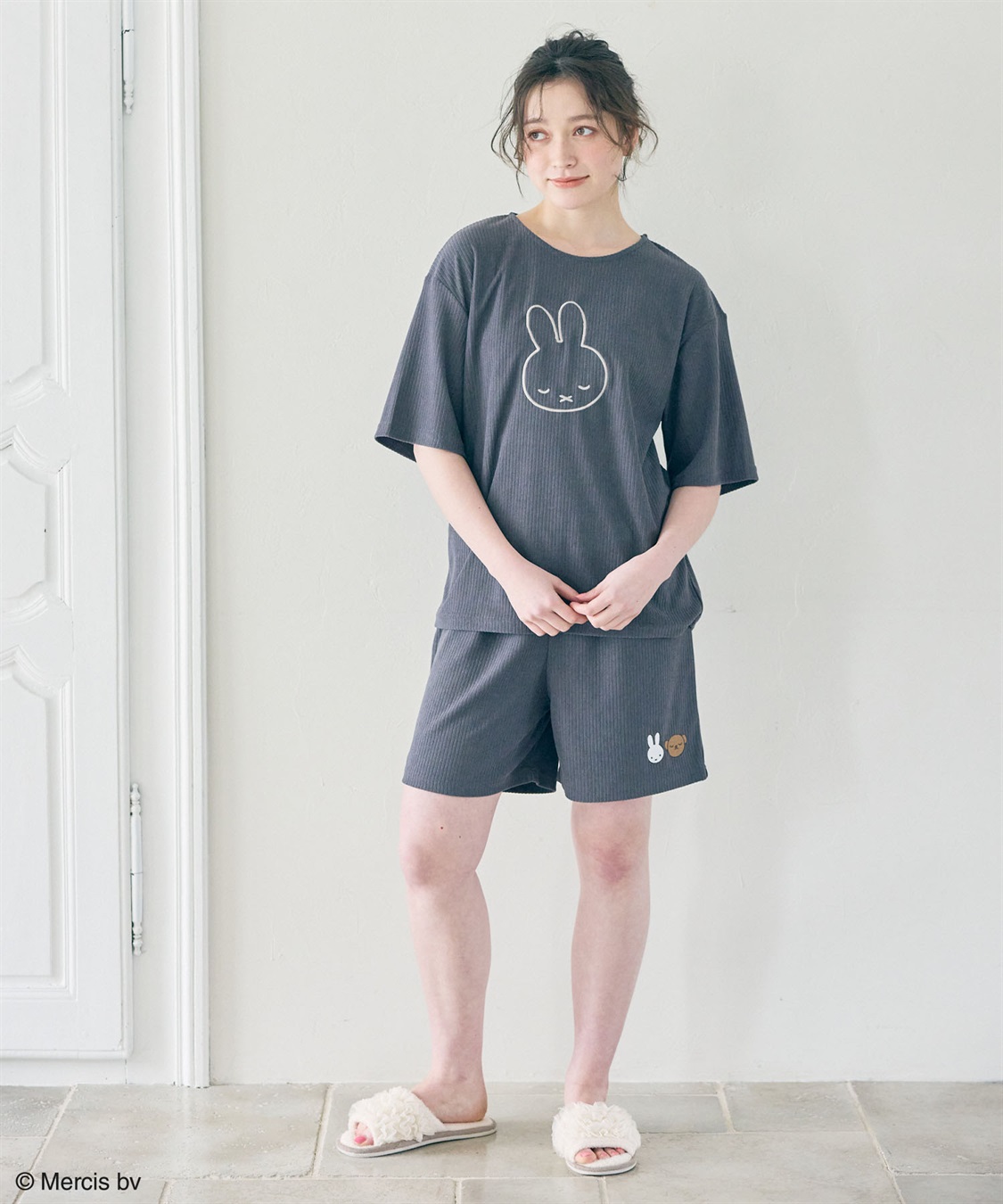 Life Style by cross marche 【miffy/ミッフィー】パイルリブルームウェアトップス（上下別売り）_sub_20