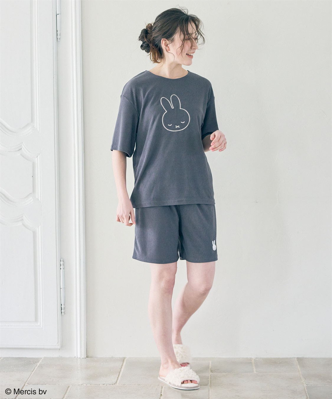 Life Style by cross marche 【miffy/ミッフィー】パイルリブルームウェアトップス（上下別売り）_sub_21