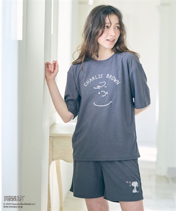 Life Style by cross marche 【ピーナッツ/PEANUTS】スヌーピーパイルTシャツ_subthumb_4