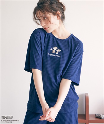 Life Style by cross marche 【ピーナッツ/PEANUTS】スヌーピーパイルTシャツ_subthumb_17