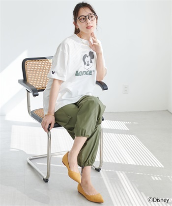 Life Style by cross marche 【Disney/ディズニー】ミッキーフェイスプリントデザインTシャツ_subthumb_7