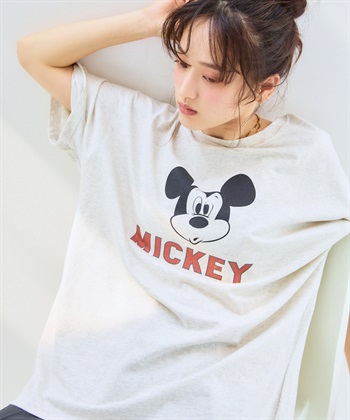 Life Style by cross marche 【Disney/ディズニー】ミッキーフェイスプリントデザインTシャツ_subthumb_10