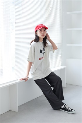 Life Style by cross marche 【Disney/ディズニー】ミッキーフェイスプリントデザインTシャツ_subthumb_13