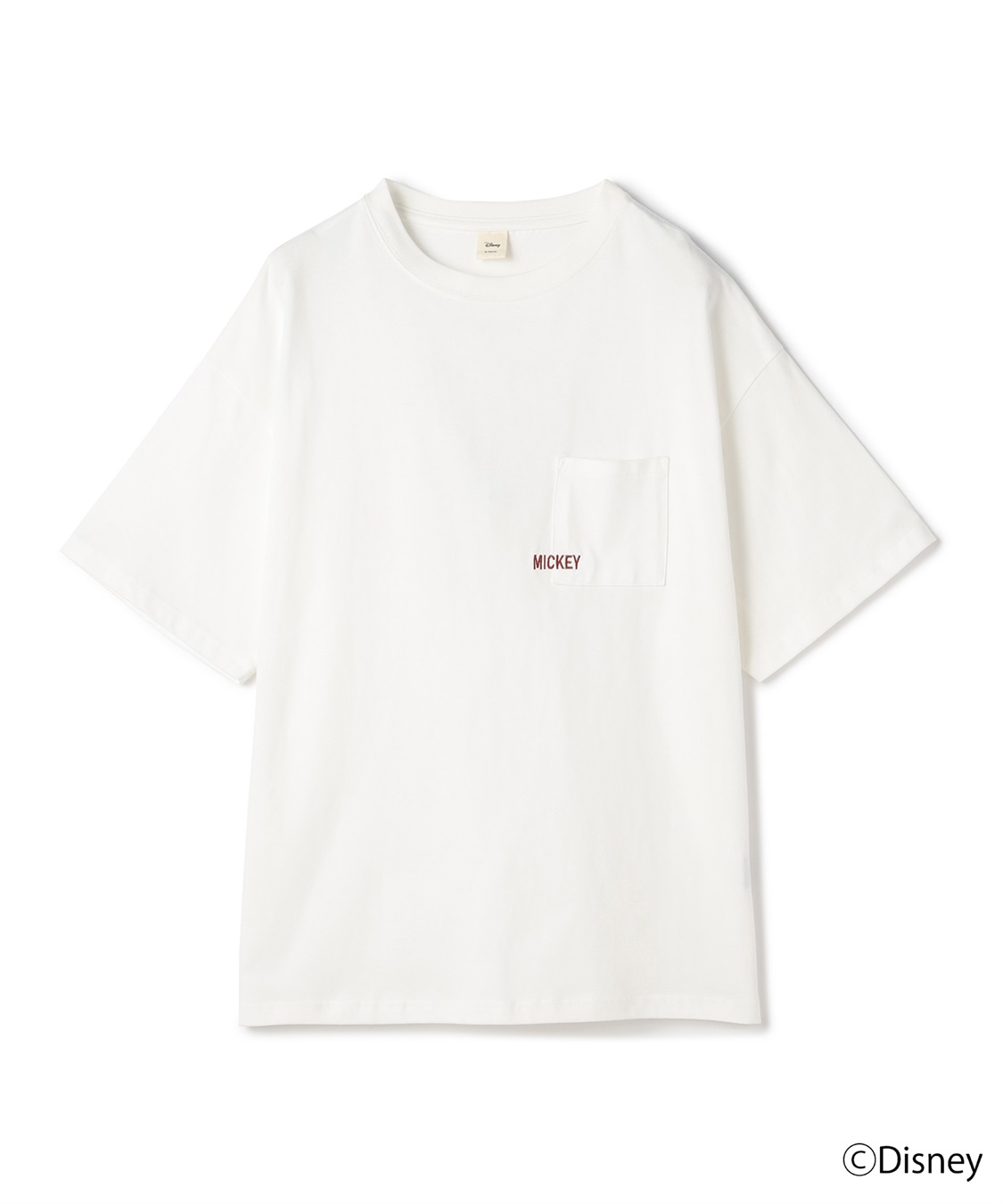 chara station 【Disney/ディズニー】ポケット付ミッキーグラフィックバックプリント半袖Tシャツ_sub_25