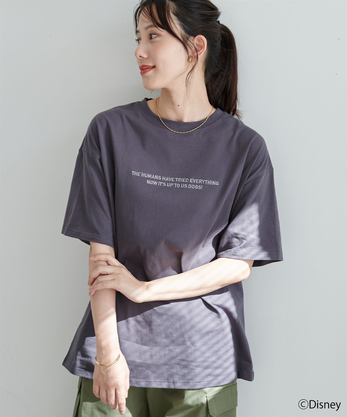 Life Style by cross marche 【Disney/ディズニー】101匹わんちゃんバックデザインクルーネックTシャツ_sub_8