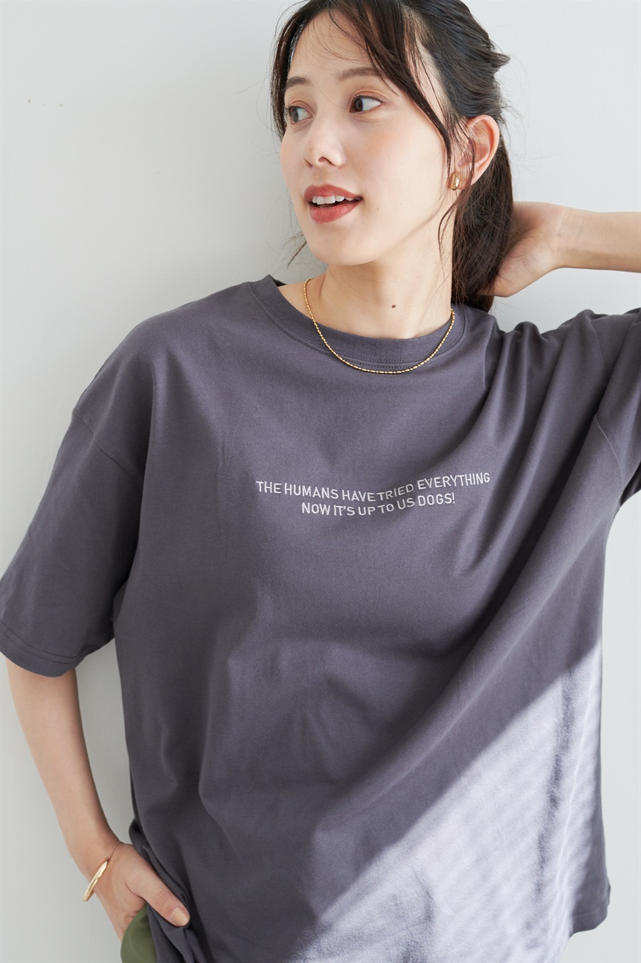 Life Style by cross marche 【Disney/ディズニー】101匹わんちゃんバックデザインクルーネックTシャツ_sub_11