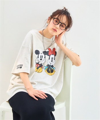 Life Style by cross marche 【Disney/ディズニー】ミッキー＆ミニープリント半袖Tシャツ_subthumb_8