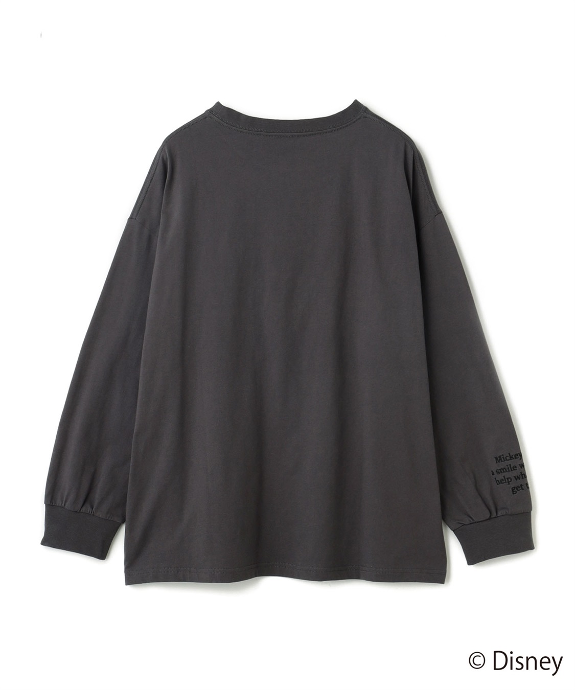anyfee 【anyfee/プラスサイズ】《Disney/ディズニー》レタリングフロントプリントTシャツ_sub_21