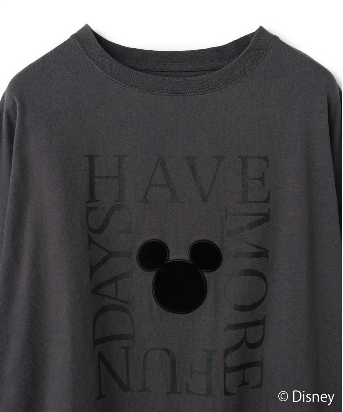 anyfee 【anyfee/プラスサイズ】《Disney/ディズニー》レタリングフロントプリントTシャツ_sub_22