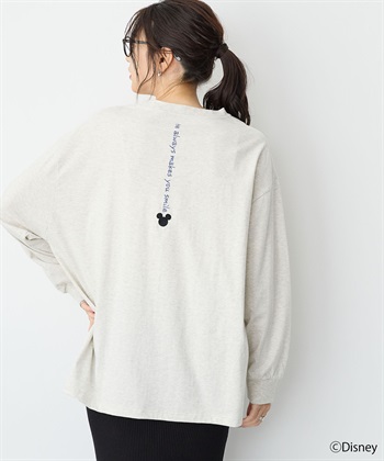 Life Style by cross marche 【anyfee/プラスサイズ】《Disney/ディズニー》ミッキーマウスオールドグラフィックプリントTシャツ_subthumb_14