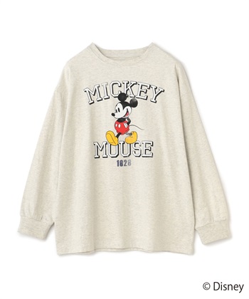 Life Style by cross marche 【anyfee/プラスサイズ】《Disney/ディズニー》ミッキーマウスオールドグラフィックプリントTシャツ_subthumb_20