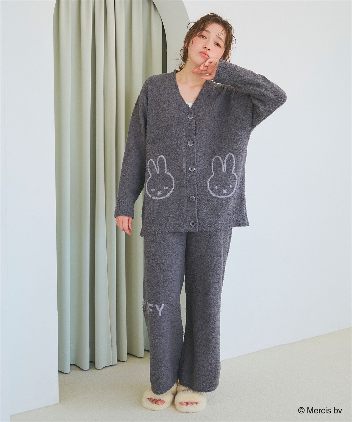 chara station 【miffy/ミッフィー】もこもこルームウェアカーディガン（上下別売り）_sub_20