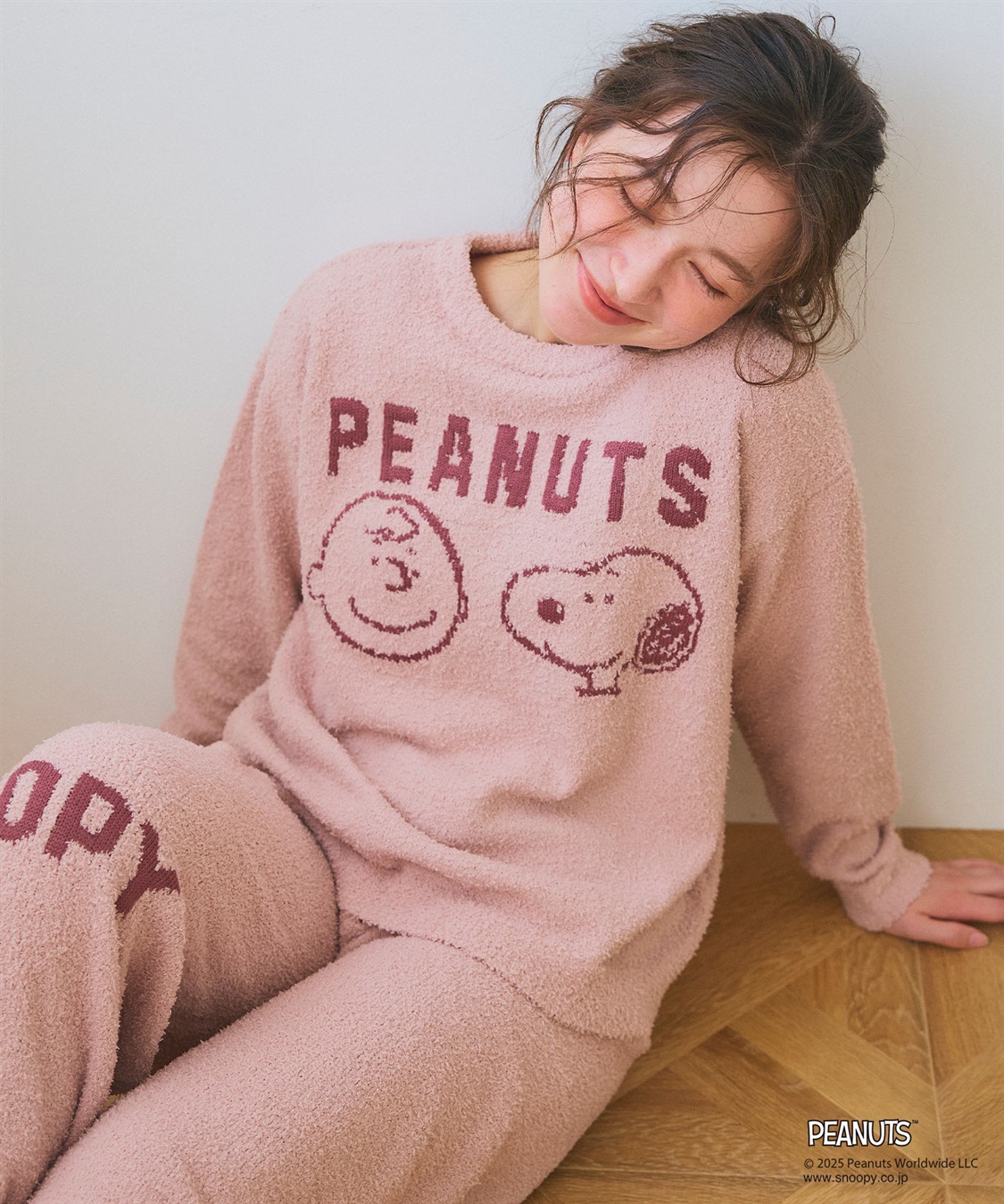 chara station 【PEANUTS/ピーナッツ】SNOOPYもこもこルームウェアトップス（上下別売り）_sub_2